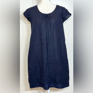 Women’s Malvin Hamburg Germany I Love linen dress Size Medium